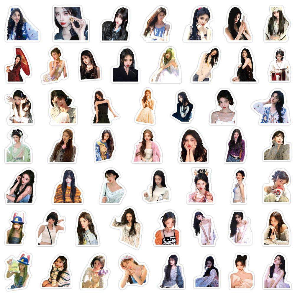 100 Ju Jingyi Celebrity Stickers for Journals, DIY Decor, Phones & Laptops