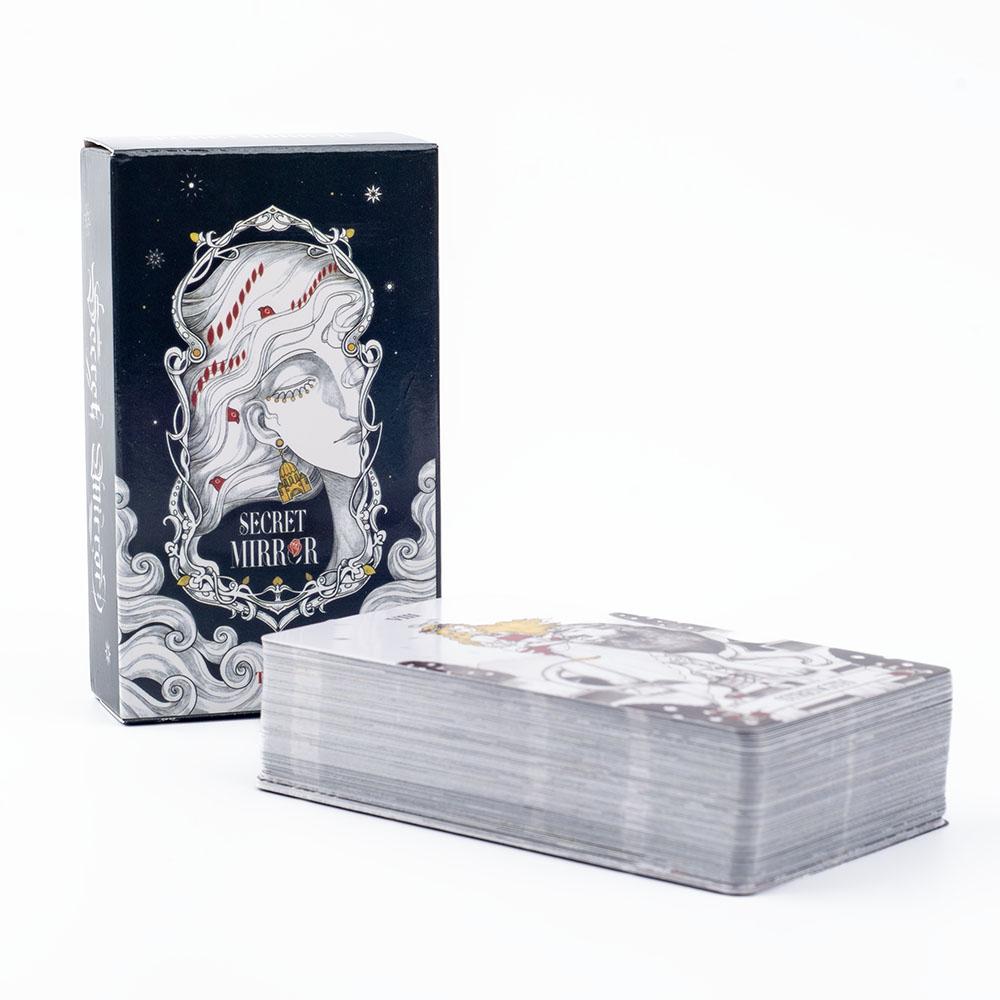 Secret Mirror Tarot 80 Cards Family Gathering Divination Deck English Version Board Game