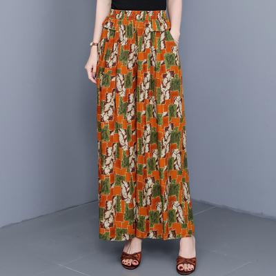Pantaloni Casual Larghi da Donna Abbigliamento Estivo Taglie Forti Vita Alta Pantaloni da Donna