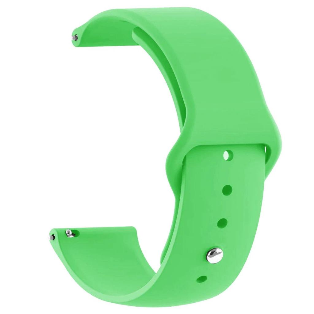 Universal Silicone Sport Watch Strap for 18/20/22mm Samsung Galaxy & Huawei