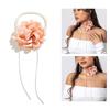 Elegant Rose Flower Clavicle Chain All-matched Necklace Women Bridal Adjustable Choker Mariage Jewelry Y2K Accessories