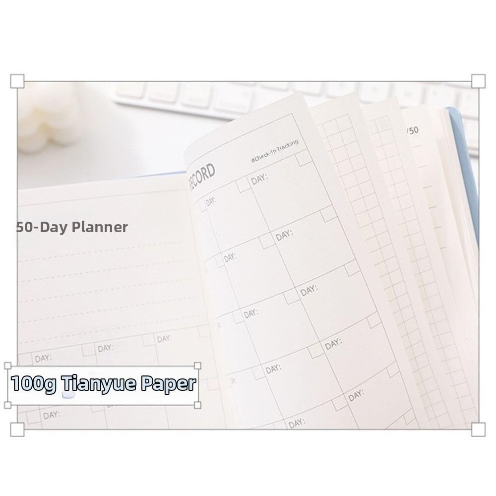 Gifts Mini Timeline Week Plan Book Portable Waterproof Pocket Notebook Schedule Agenda Book