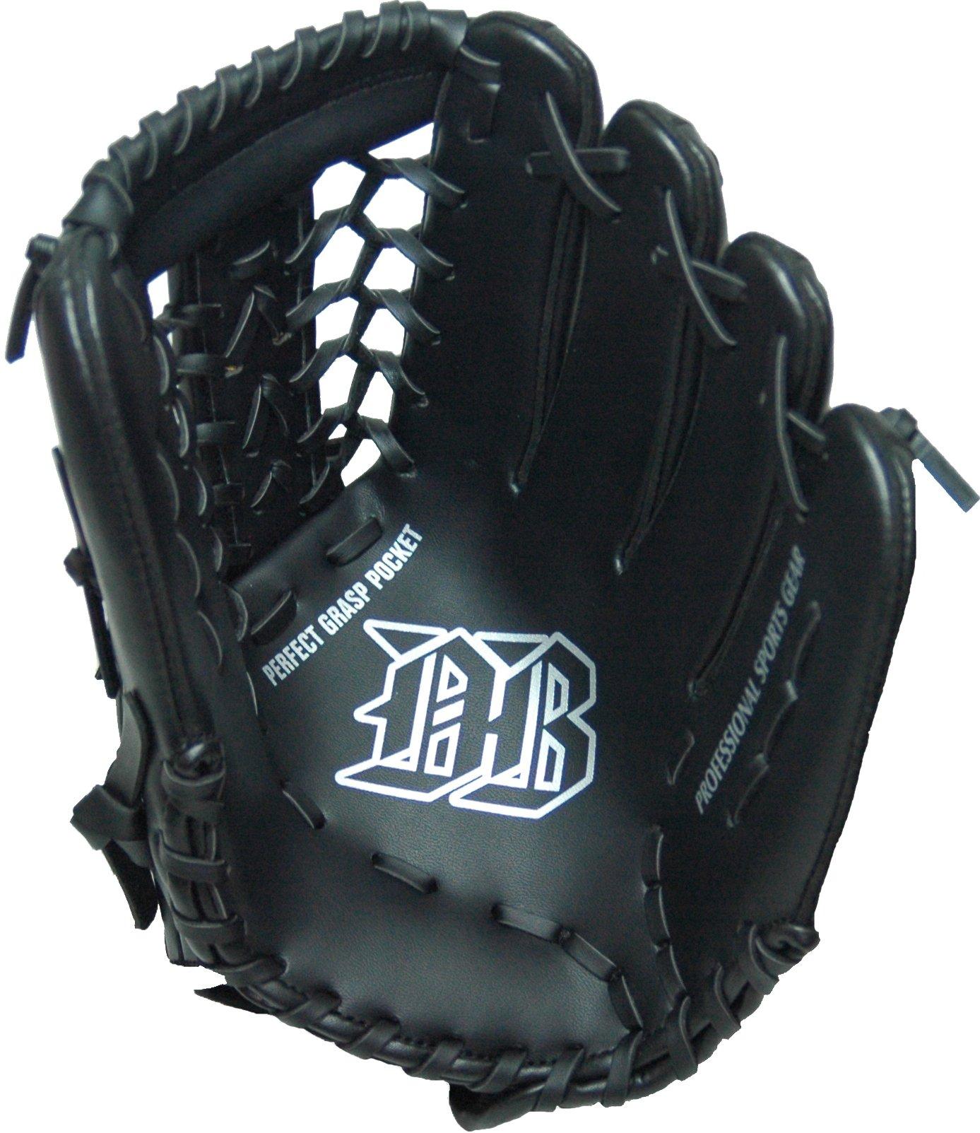 

Be Active Soft Baseball Glove 12 inches (B-Active) [General Use] (Black) BA-1694