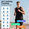 LIGE Nuovo Braccialetto Intelligente Sport, Fitness e Rilevamento Salute Impermeabile Bluetooth Smart Bracelet