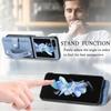 Wallet Case With Card Holder & Wrist Strap for Samsung Galaxy Z Flip 6 5 4 3 2 Flip6 Flip5 Flip4 Flip3 Flip2 5G PU Leather Cover