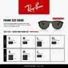 Sunglasses 0RB2215F BLACK GREEN Asian Fit Polarized [Ray-Ban] 901/3156