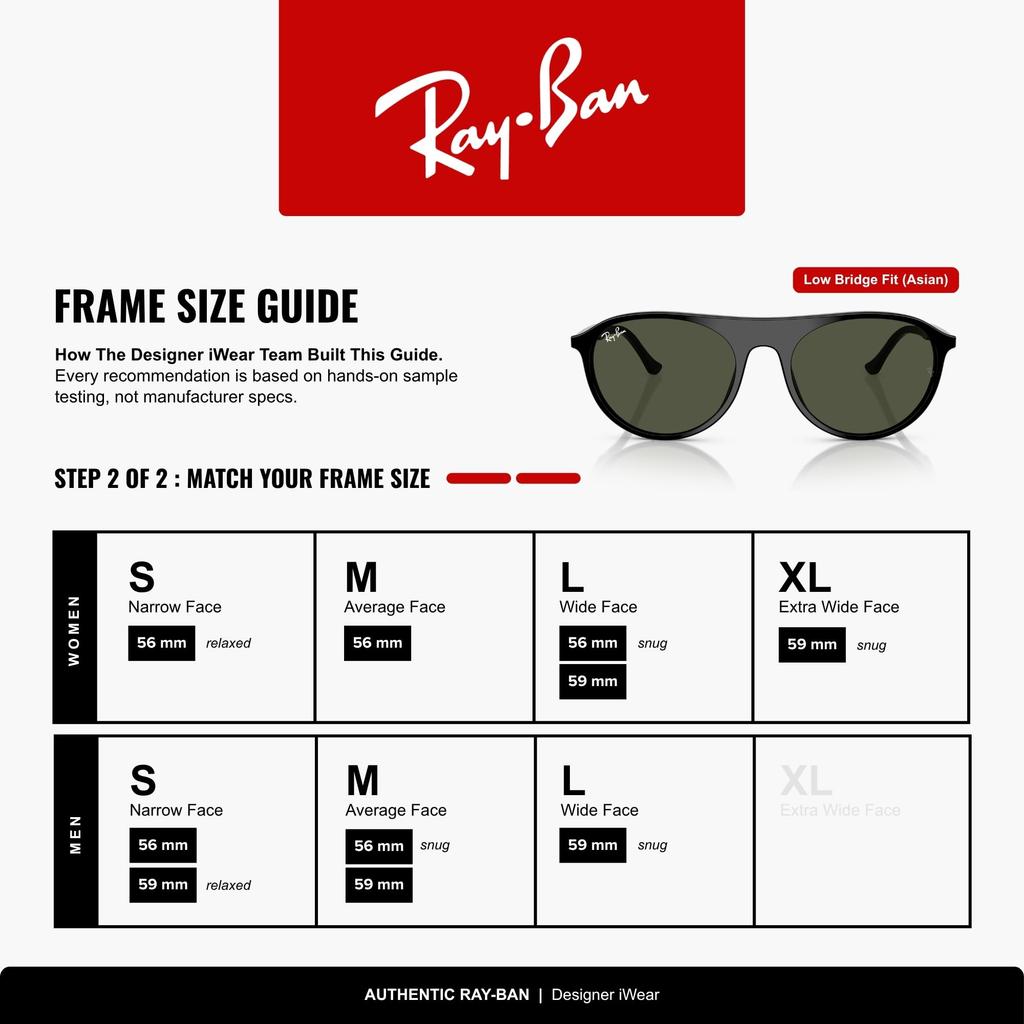 Sunglasses 0RB2215F BLACK GREEN Asian Fit Polarized [Ray-Ban] 901/3156