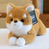 Soft cute dog plush toy children sleeping husky throw pillow corgi ornament shiba inu cushion gift