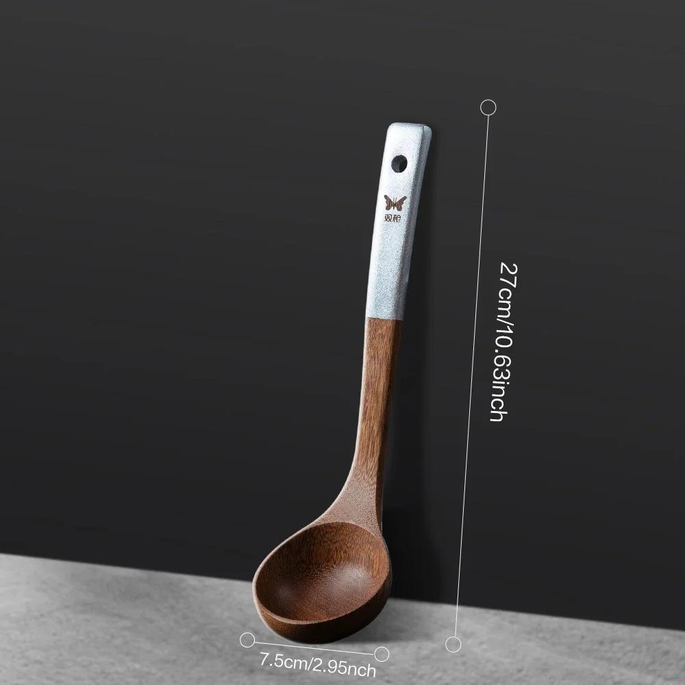 Wooden Spatula Non Stick Pan Special Stir Fry Shovel Wooden Pan Shovel Heat-resistant Wooden Spoon Kitchen Cooking Utensils