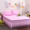 Korean version of the princess bedspread, single-piece lace bed skirt, three-piece set, bed cover, bed cover, Simmons protective cover.