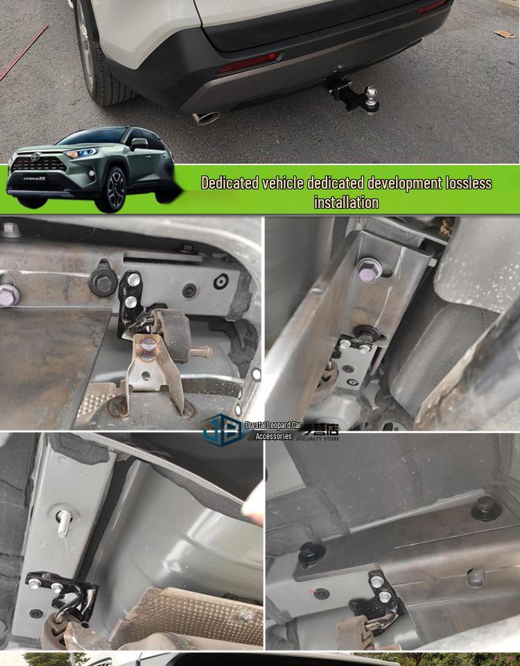 Compatible Tow Hook for Toyota RAV4, Rongfang, Weilanda, Lingfang, Weisa - Modified Rear Support Hook