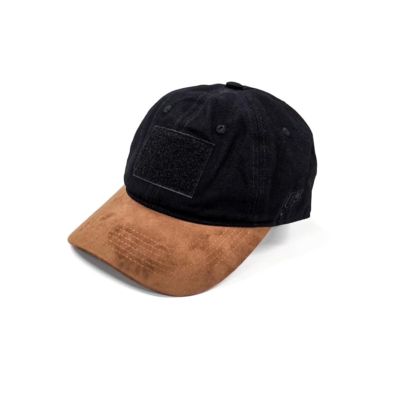 

[U Jack] tactical cap baseball cap camp outdoor Survival game military with velcro (black free size)