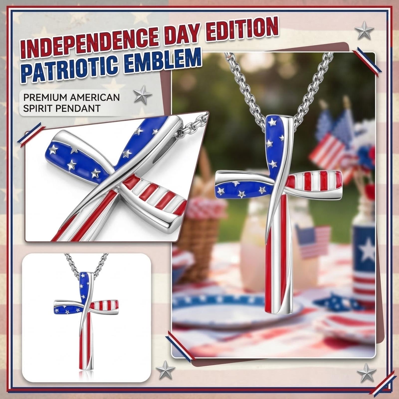 A Independence Day Fashion Necklace one size