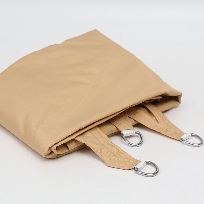300D Wasserdichte Outdoor-Sonnenschutz-Markise, Verdicktes Polyester-Oxford-Dreieck, Vier-Ecken-Segel