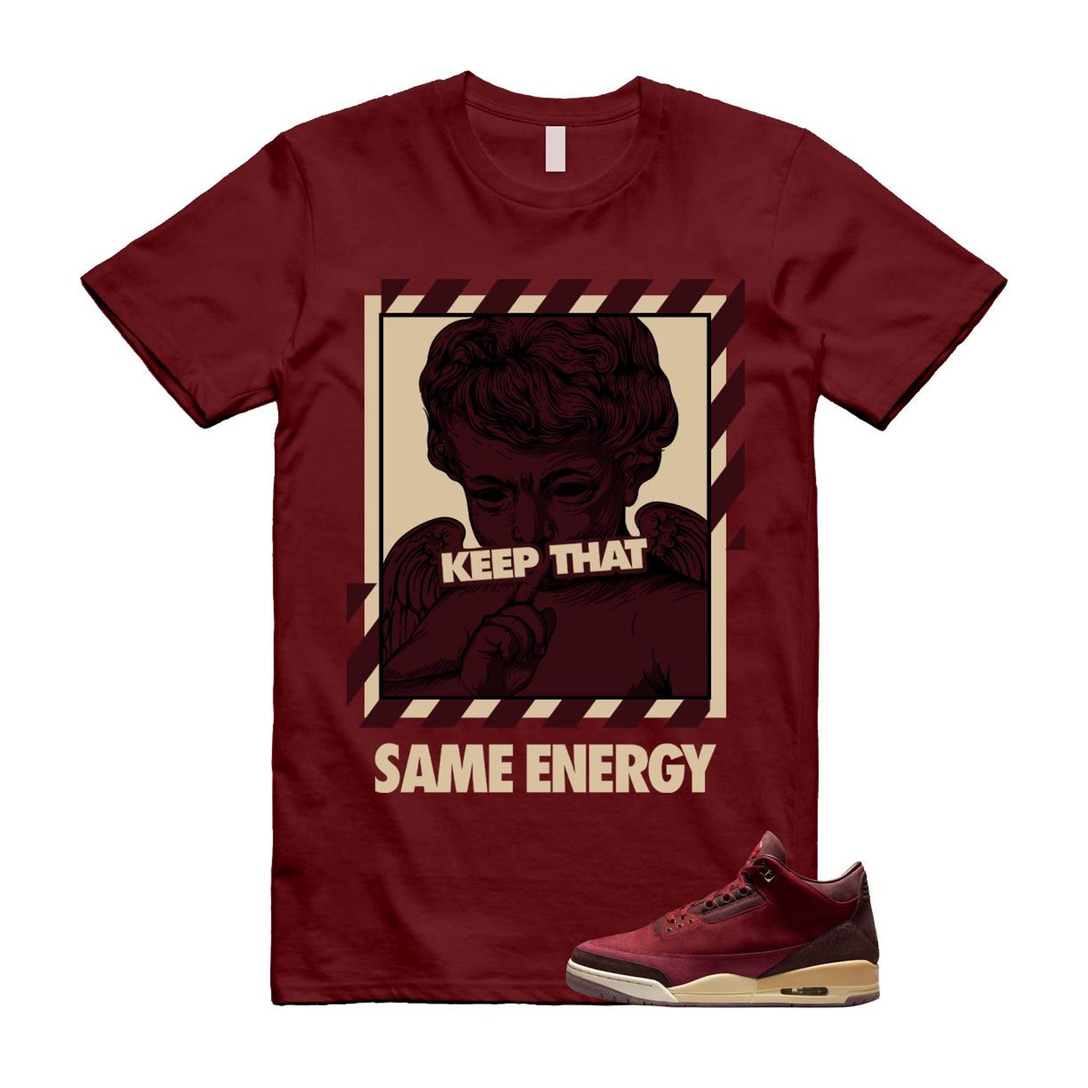 3 Bin 23 Team Red Burgundy Crush Coconut Milk PRM T Shirt Match ENERGY S