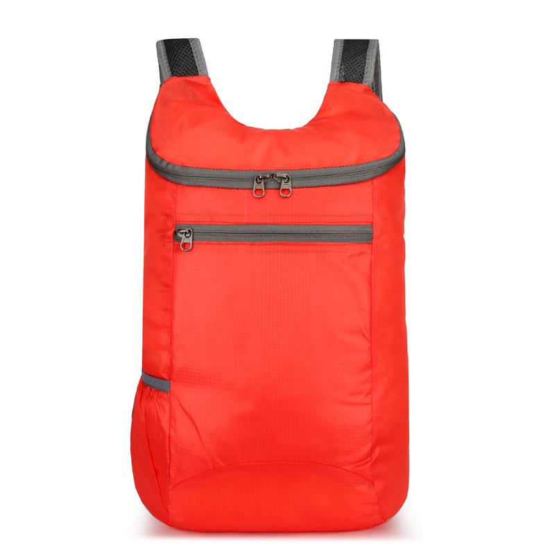 Colorful Lightweight Water-resistant Foldable Backpack - Large Capacity for Students and Outdoor Sports
