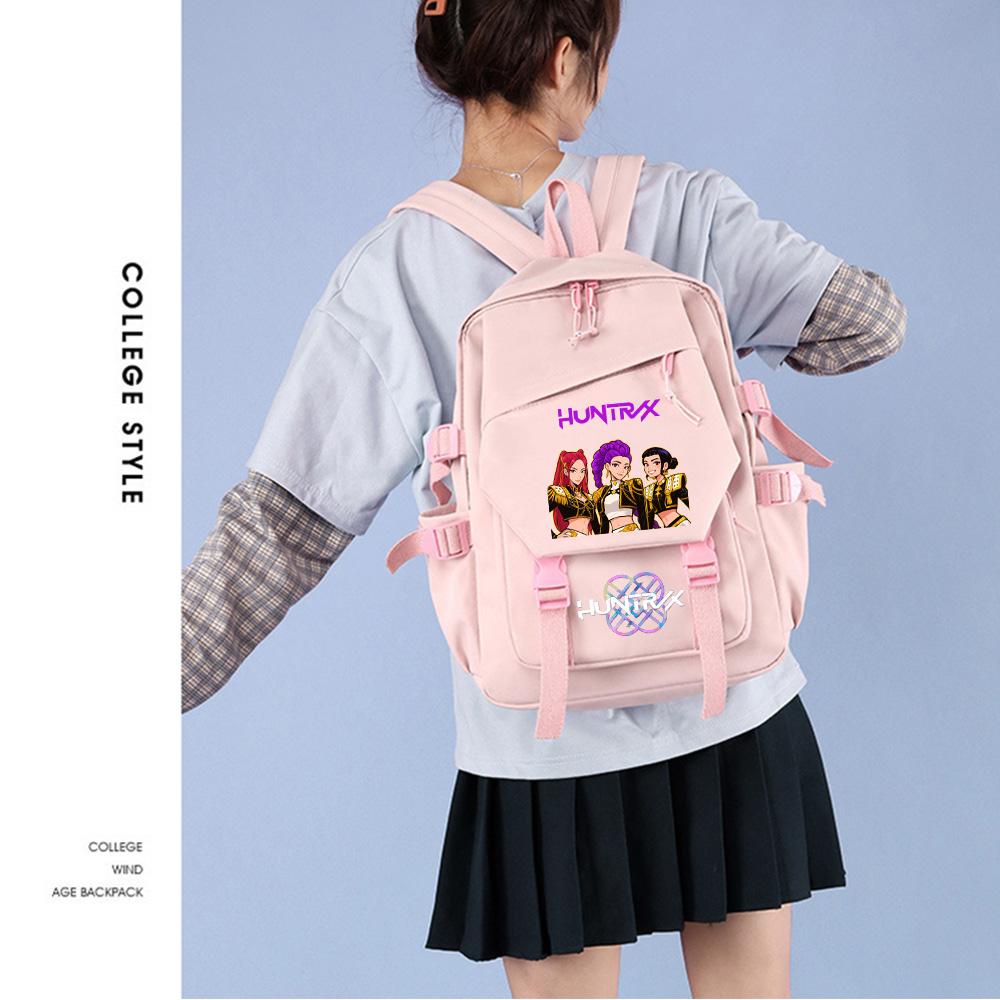 Neuer K-Pop Bedruckter Wasserdichter Rucksack für Teenager Jungen Mädchen Schultasche Kinder Schüler Frauen Große Kapazität Reisetasche Kindergeschenk Mochila