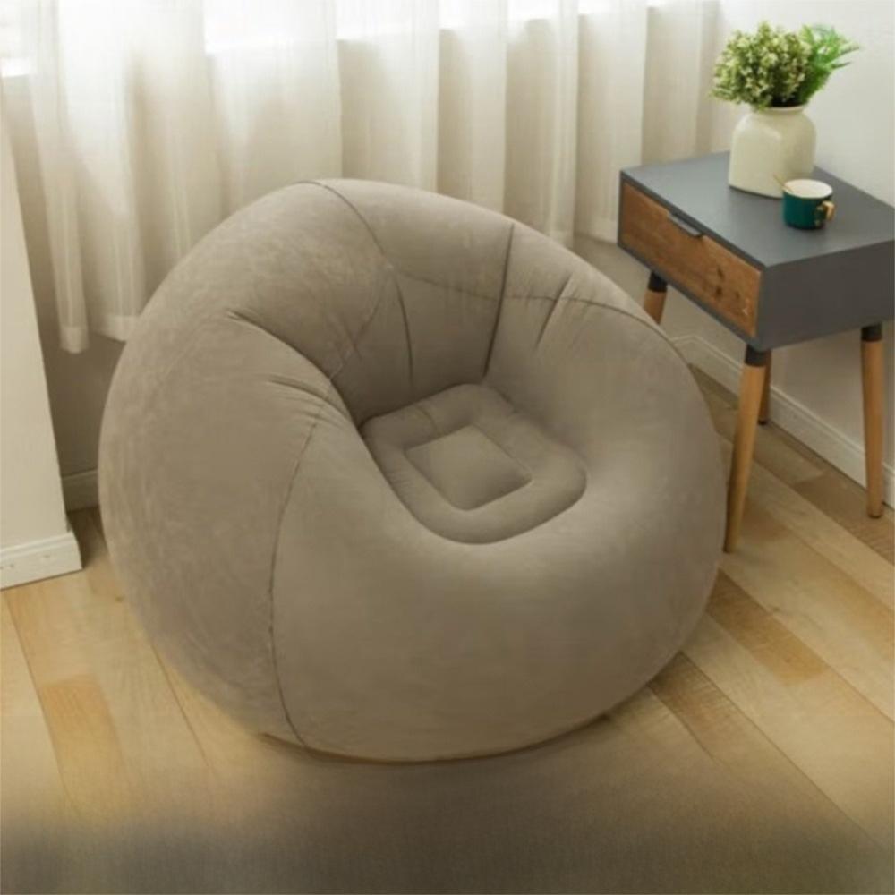 Foldable Single Inflatable Sofa Lightweight Lazy Inflatable Sofa Garden Chair  Outdoor Camping