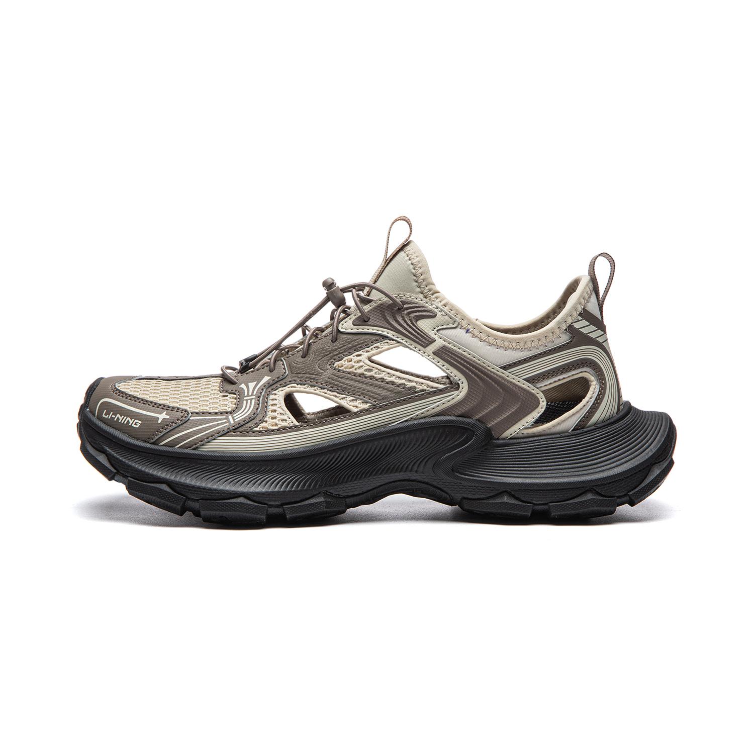 Li Ning Star Halo 2 River Trekking Shoes Men s Beige Brown AGUW013-4 44