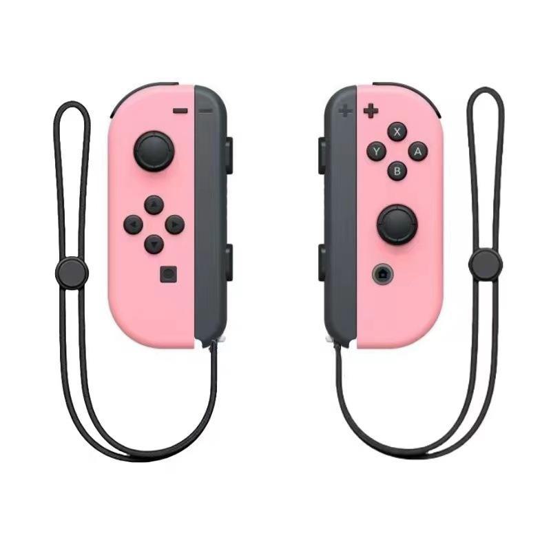 NS Switch JoyCon Bluetooth Controller with Left/Right Handles, Remote Wake-Up, and Hand Strap