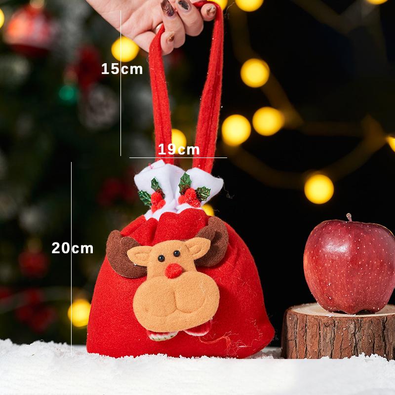 Christmas Apple Bags Children'S Gift Bags Christmas Eve Candy Bags Gift Packaging Bags
