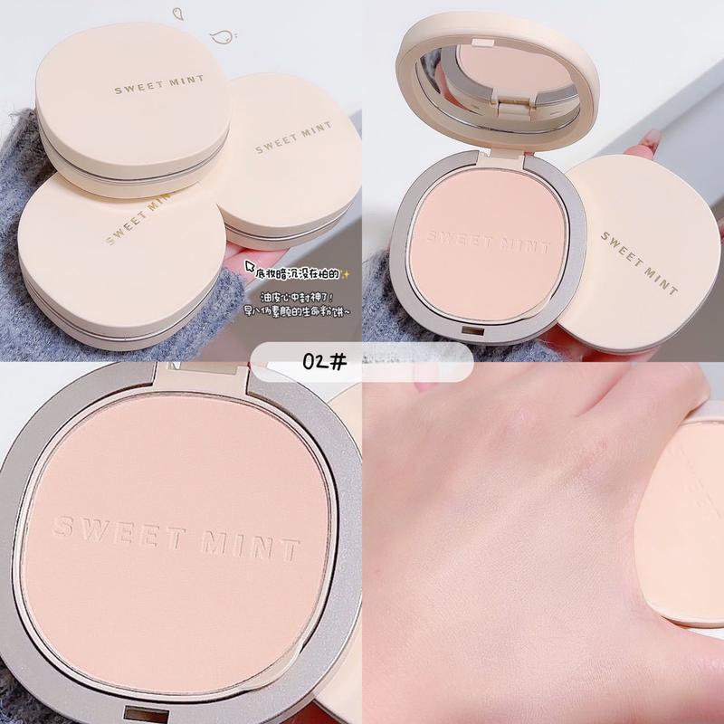 

Прессованная пудра для стойкой фиксации и подкрашивания - Минимизирует поры, Не скатывается, Естественный финиш с включенной пуховкой водостойкая пудра 02 Natural Color