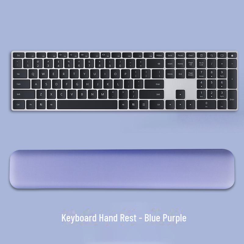 Ergonomic Memory Foam Mouse Pad and Keyboard Wrist Rest