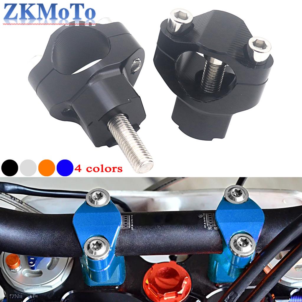 Motorcycle 1 1/8" 28MM Handlebar Risers Bar Mount Clamp For KTM SX SXF EXC XCW XCFW EXCF 125 150 200 250 300 350 450 500 525 530