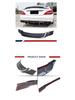 Hydrographic Tail Wing Spoiler for 2012-2017 Mercedes CLS-Class (W218)