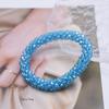 Trendy Bead Bracelet Elastic Handmade Strand Bracelets for Women Gift New Hair Accessory Glass Beads Bracelet