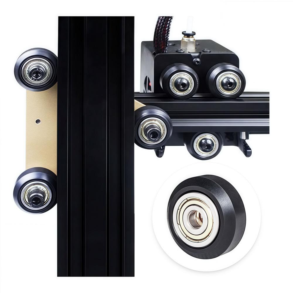 1/6/12/24pcs CNC Plastic POM Big Small Wheel With Bearing Idler V-Slot Aluminum Profile Perlin Pulley For 3D Printer