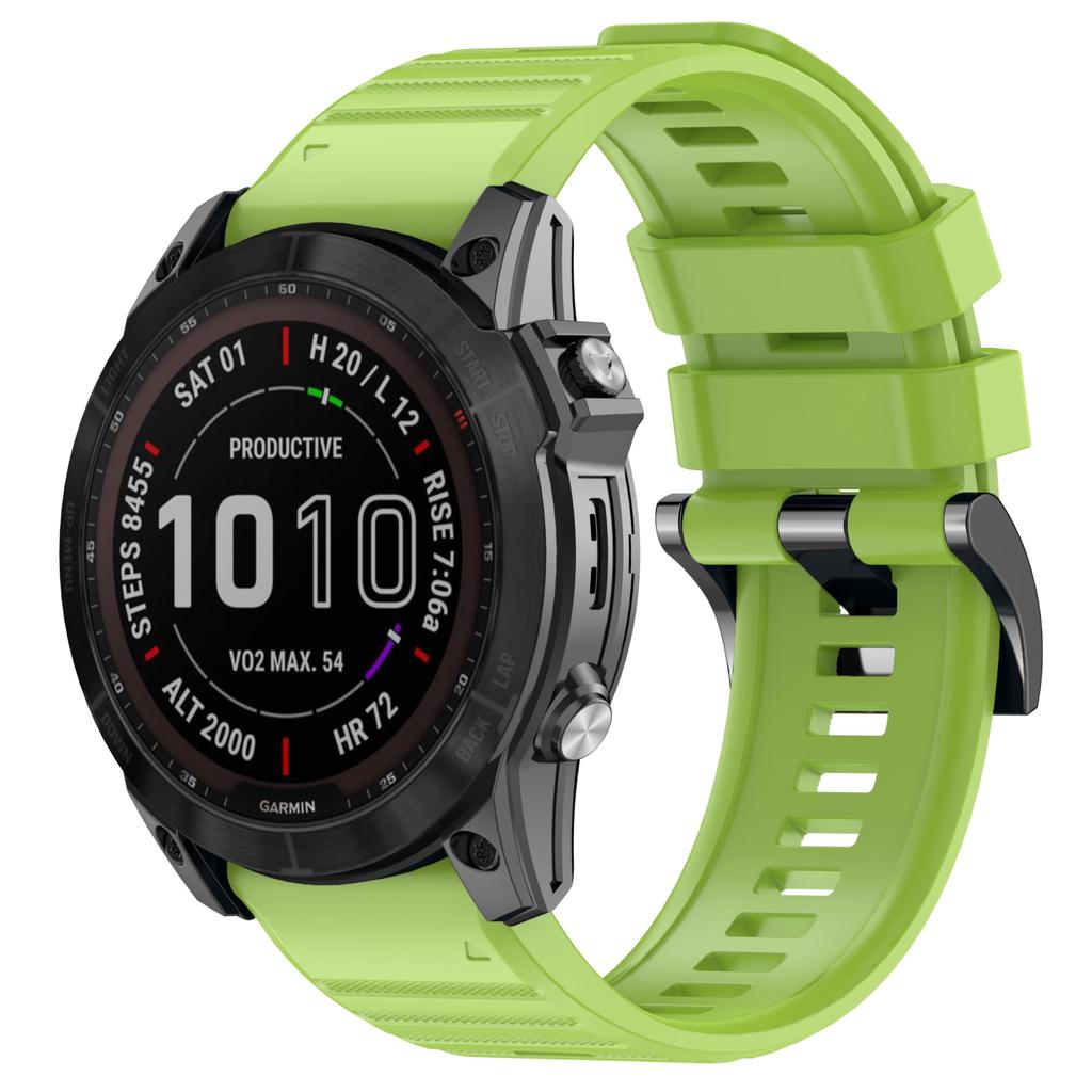 22mm 26mm Silikonarmband für Enduro 3 Tactix Armband für Garmin Fenix 8 E 7 7X Pro 5 5X Plus 6 6X Pro Epix Gen 2 QuickFit Band