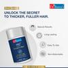 Dr Batra's Pro Instant Hair Dark Brown Keratin Hair Fibre for Bald Spot Coverage Thickening 12gm