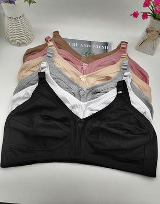Modieuze damesbeha, grote maat 85C-115F, naadloos ondergoed, sexy lingeriebeha's voor vrouwen, top, plus size, katoen, volledige cup, CDEF C01