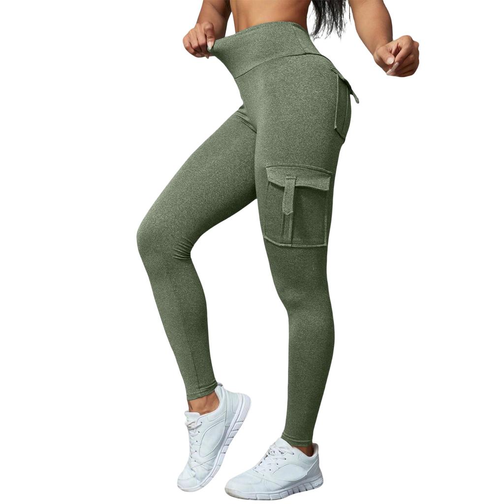 Women's Yoga Pants Casual Pants Slacks With Pockets High Waist