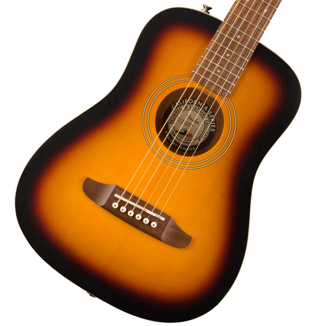 

Mini Sunburst Mini Acoustic Guitar Fender Fender/Redondo