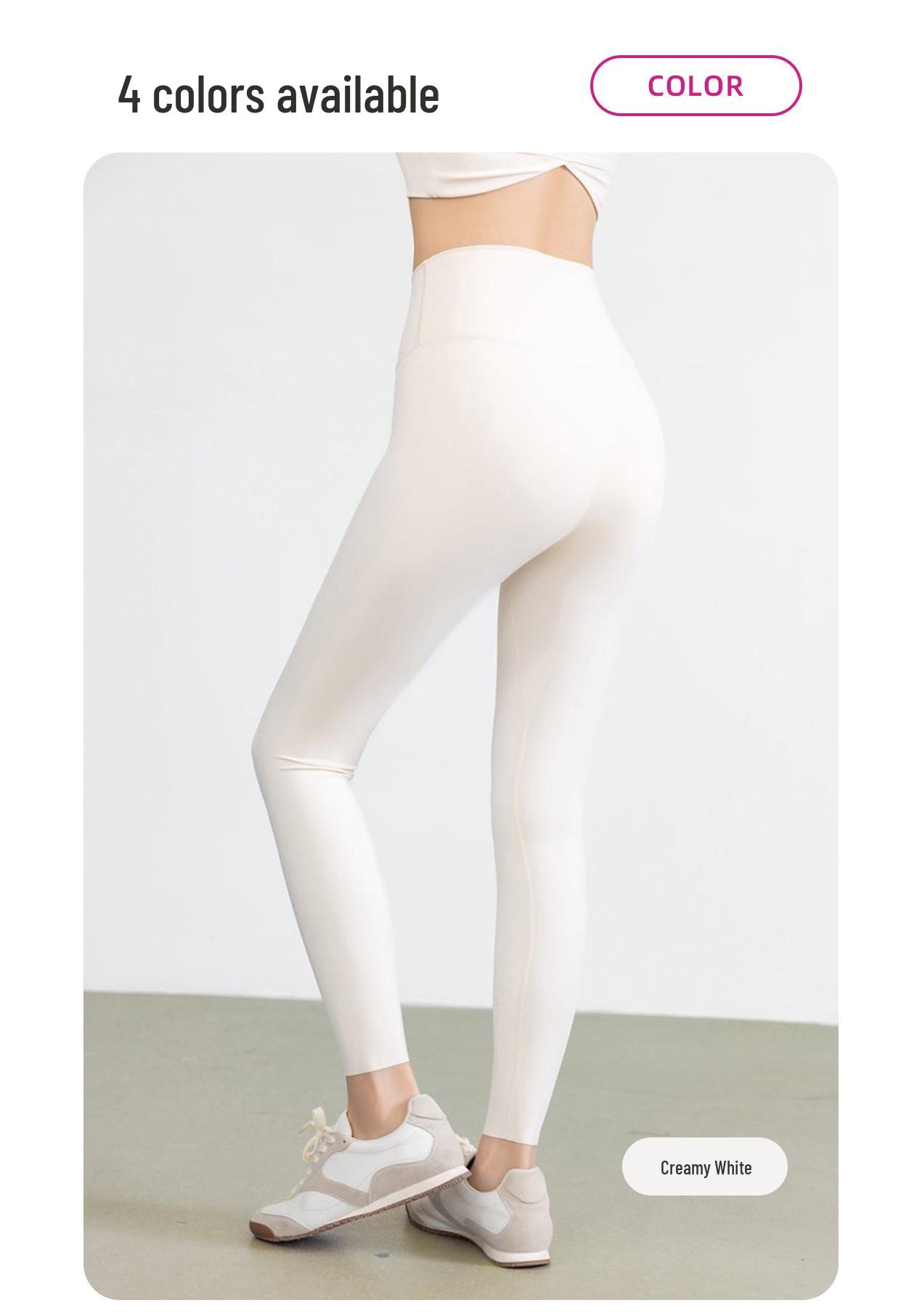 2026 Lycra Nude Feel Yoga Pants - Women s Peach Fitness T-Line Free Sportswear xl