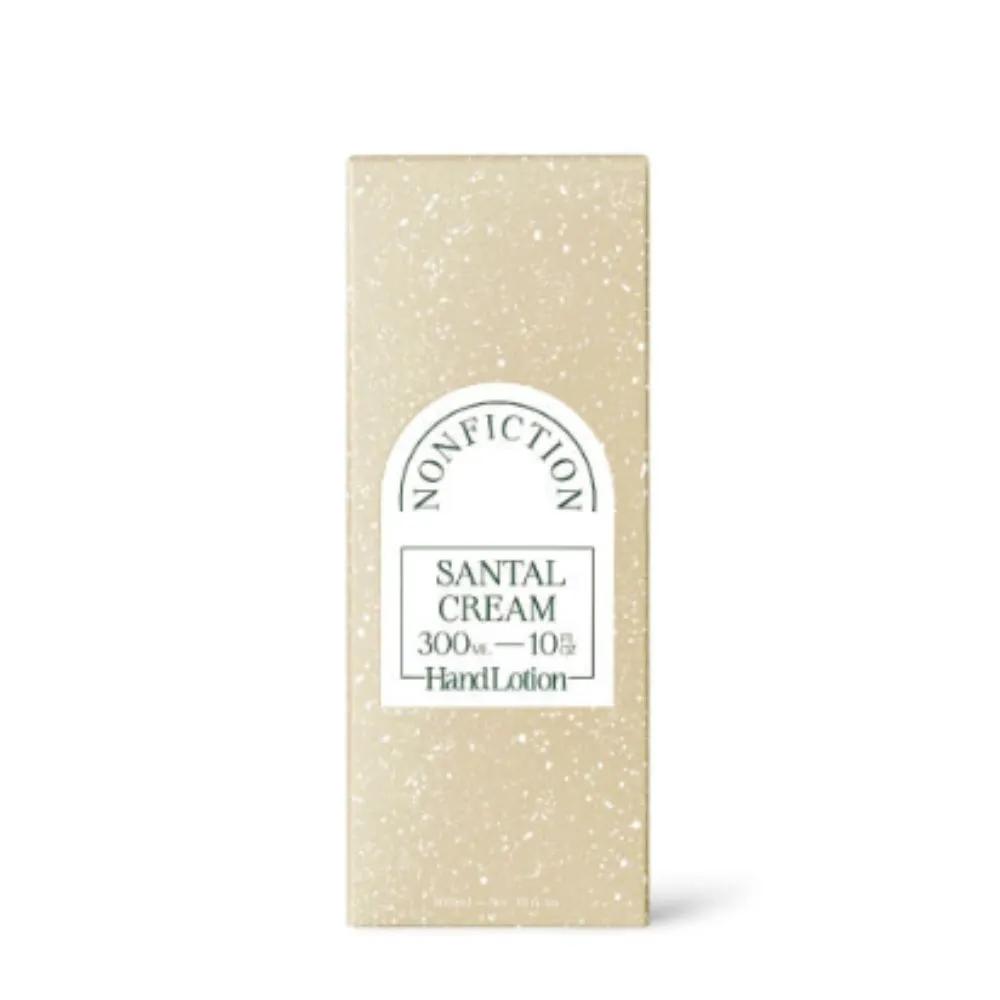 NONFICTION Scented Santal Cream Hand Lotion Recommended for Offices 300ml