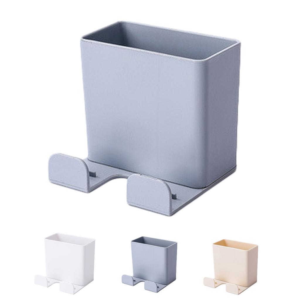 Mobile Phone Holder Smartphone Hanging Storage Rack Wall Mounted Remote Control Organizer Stand