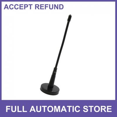 Decorative Antenna Truck Vehicle Roof Top Mount Aerial Magnetic Base Black