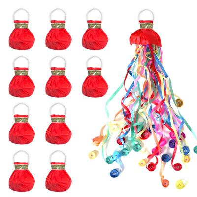 Hand Thrown Ribbons 10/pack for Celebrating Birthdays Proposals Engagements Weddings Graduation Party Gifts