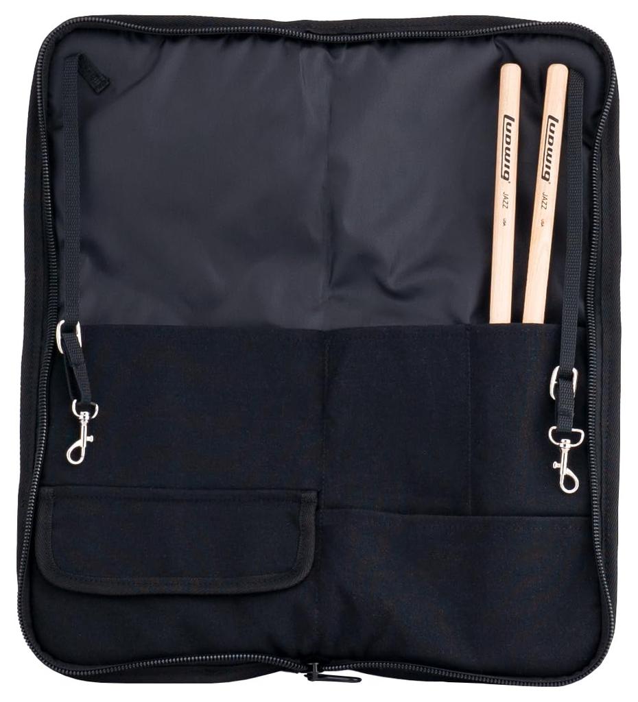 Ludwig Pro Touring Bag [LX31BLK] Stick Bag, Color: Black