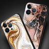 Vintage Marble Phone Case Cover for iPhone 17 16 15 14 13 12 11 Pro Max 17 Air Plus Shockproof Soft TPU Shell Fundas Capas Bags