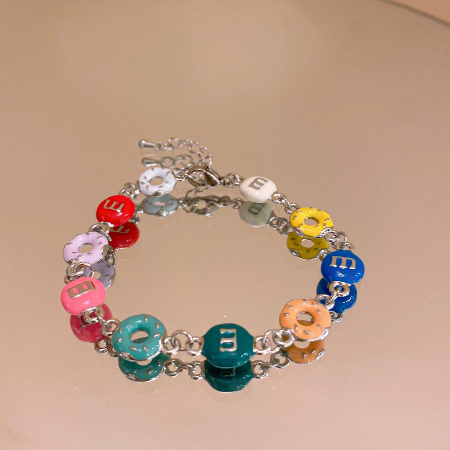 Crystal Butterfly Beaded Bracelet Women's Light Luxury Girlfriend Gift Birthday Bracelet High Value Student Party Exquisite Jewelry