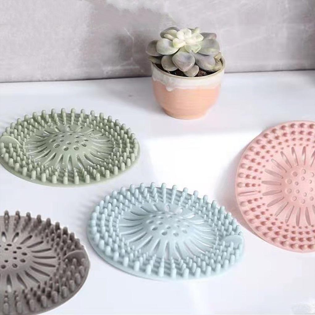 Bathroom Sink Filter Square Shower Floor Drain Bath Hair Catcher Anti Clogging Strainer Household Hotel Drainage Cover
