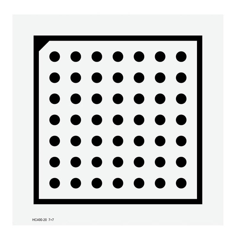 High-Precision Aluminum Halcon Calibration Plate