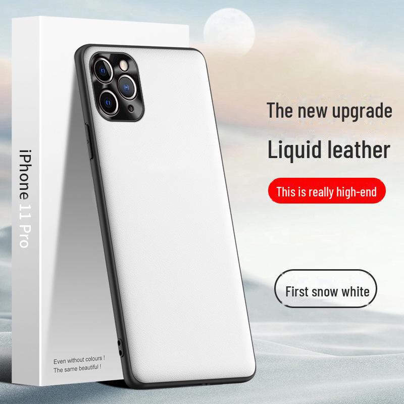 

«Чехол Anti-Fall Liquid Leather для Apple 11 Pro — цельный защитный чехол» Apple 11 Pro