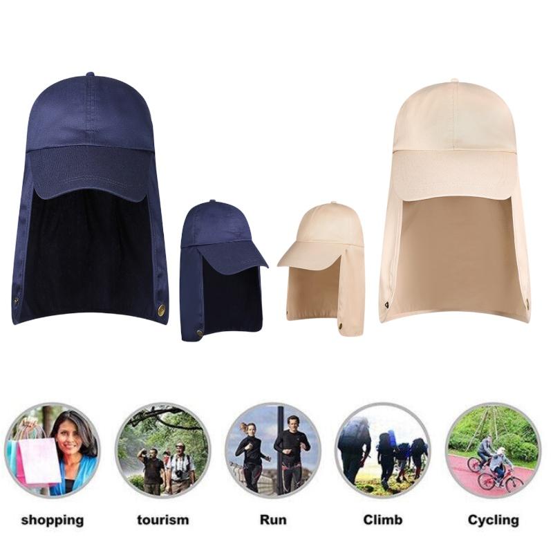 Men's Sun Hat For Outdoor Activities, Uv Protection, Breathable And Quick-drying