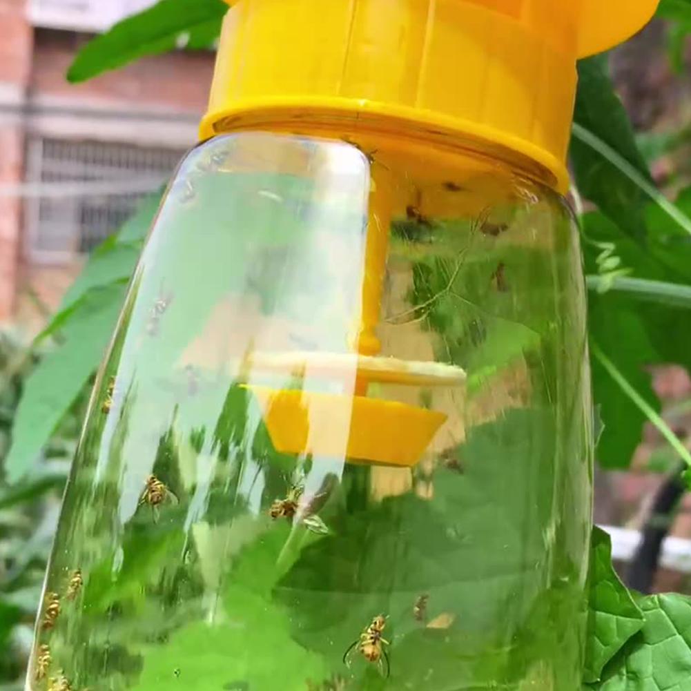 Trappola Uccidi Moscerini della Frutta Trappola Moscerini della Frutta Zanzare con Foro per Appendere Trappola per Insetti Mosche per Frutteto Trappola Insetti Controllo