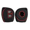 Silicone Remote Car Key Case Cover Remote Key Fob Auto Remote Key Case Accessories Car Key Fob 2 Buttons
